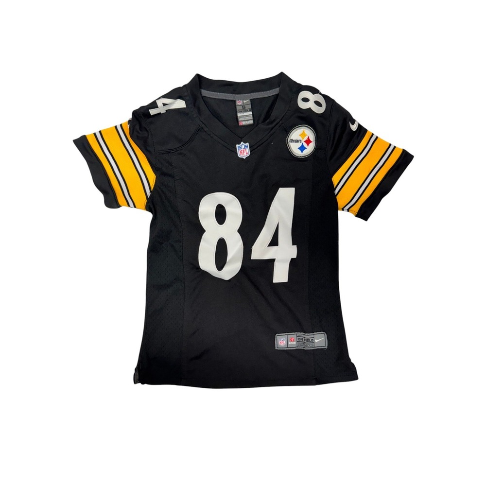 NFL Pittsburgh Steelers Antonio Brown #84 Nike On Field Jersey Women's Size S